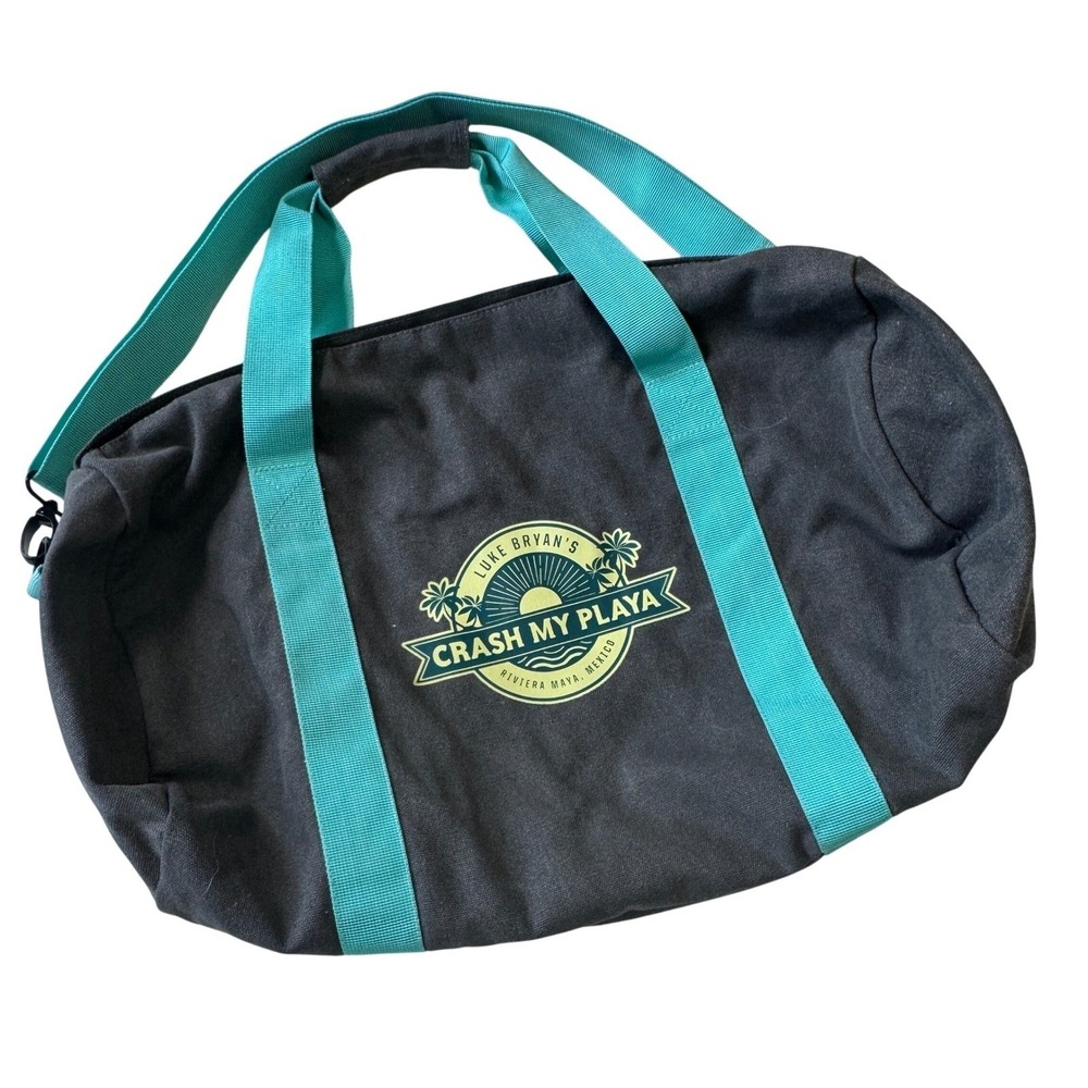 Luke Bryan Crash My Playa Duffle Bag Riviera Maya Concert Festival Merch Mexico‎